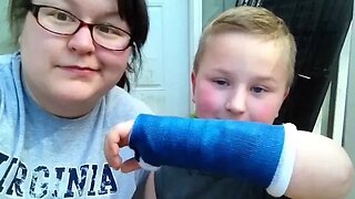Homestead Kid Has His First Broken Bone