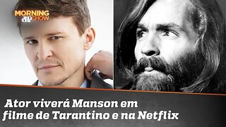 Ator viverá Charles Manson em filme de Tarantino e série da Netflix