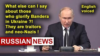 In many countries of the world, including Ukraine, Nazis are being glorified | Putin, Russia