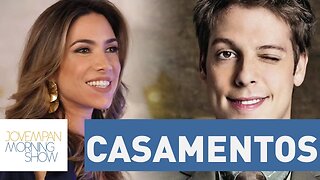 Patricia Abravanel e Fábio Porchat vão se casar com seus respectivos parceiros | Morning Show