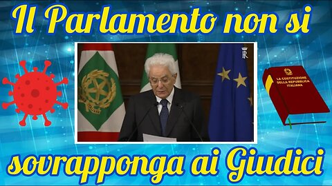 Mattarella boccia la Commissione d'inchiesta Covid!