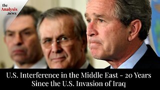 U.S. Interference in the Middle East - 20 Years Since the U.S. Invasion of Iraq - Larry Wilkerson
