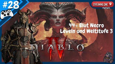 Diablo 4 Ep. 28 | Endgame erreichen mit Blut Necro und Weltstufe 3 freischalten