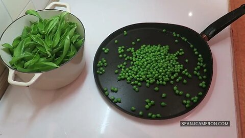 How to Blanch and Freeze Peas
