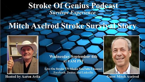 Mitch Axelrod Stroke Survival Story