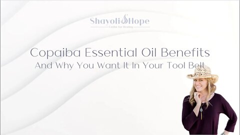Copaiba Essential Oil Benefits || And Why You Want It In Your Tool Belt