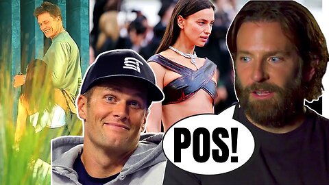 Hollywood Actor BRADLEY COOPER is ANGRY that his EX-GF Irina Shayk is Tom Brady's NEW LOVE INTEREST!