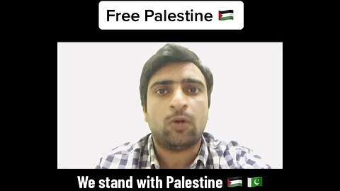 Free Palestine 🇵🇸 we stand with Palestine being a muslim we will always support you 🇵🇰