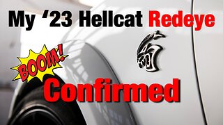 ORDER CONFIRMED - 2023 Dodge Charger Hellcat Redeye