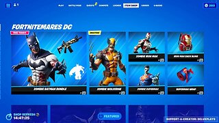 NEW FORTNITEMARES ITEMSHOP!