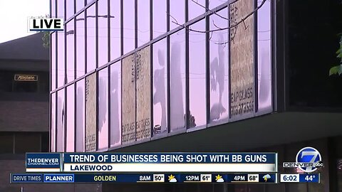 Suspects use BB guns to damage 28 Lakewood businesses