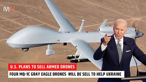 Shocking Russia!! U.S deliver MQ-1C Drones Gray Eagle