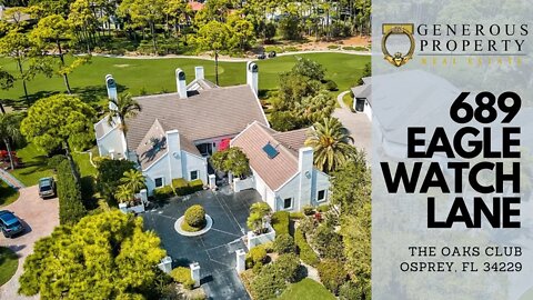 689 Eagle Watch Ln, Osprey, FL 34229 | Homes for sale in Osprey Florida