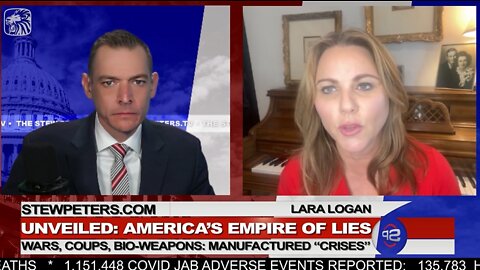 Lara Logan with Stew Peters Goes Full Nuclear on Empire of Lies Ukraine, Covid, NWO, WEF and Media