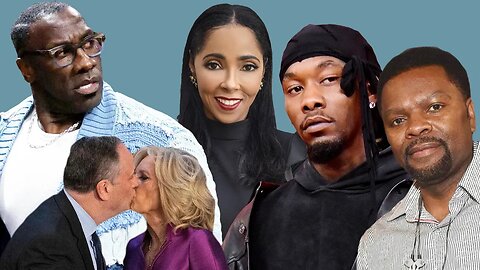 Shannon Sharpe's LOVER Deletes IG? Jill Biden KISSED Kamala Husband, RHOA's New Housewife REVEALED,