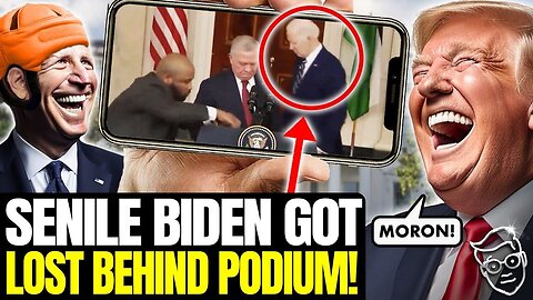 WORLD LEADER IN SHOCK AS BIDEN HAS ON-STAGE HALLUCINATION, MELT-DOWN | 'LOOK, UH, OBAMA IS HERE...'