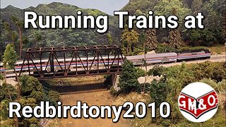 Running Trains with Tony on his N scale GM&O layout
