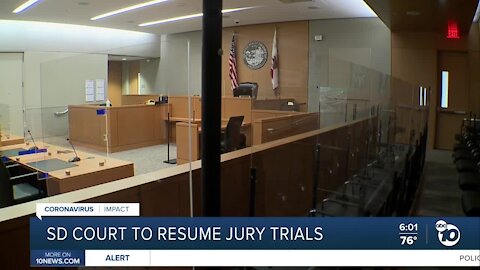 SD Central Courthouse to resume jury trials in two weeks