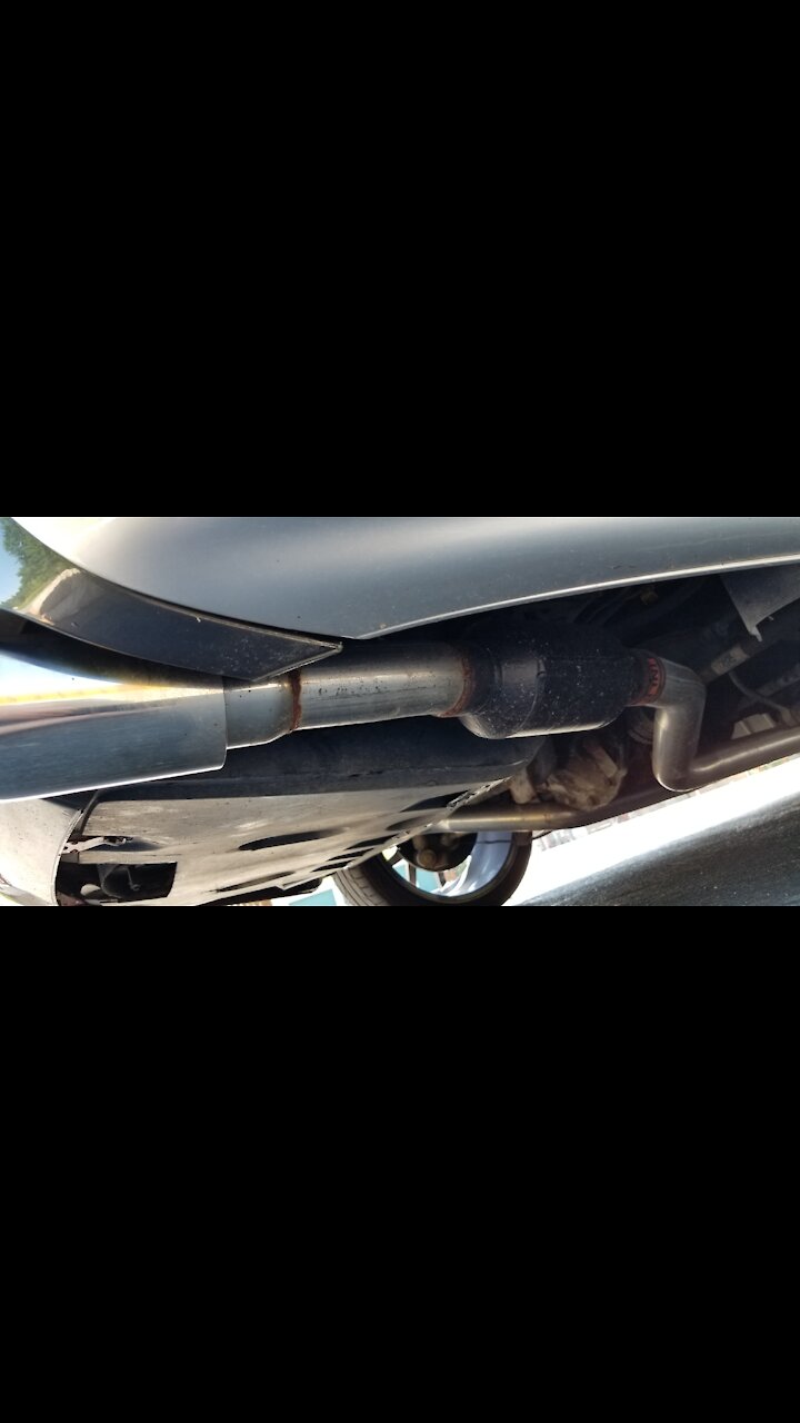 GTO shaking a the cob webs off. LS1 with American Racing exhaust. # ...