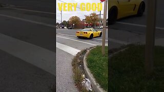 Nice Corvette There #sfmcollective #shorts #cars #yellow #c6 #zo6 #v8 #chevrolet #power #2022