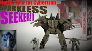 Transformers WFC - Netflix Sparkless Seeker Review