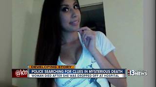 Police searching for clues after mysterious death