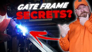 How To Make A Steel Gate Frame For Shark Hardware!