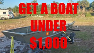 5 tips to finding a cheap boat | buying a boat as a beginner!