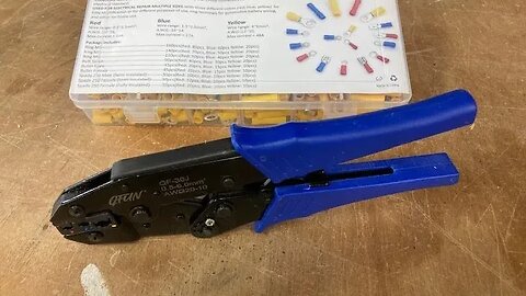 Review of QFun Hand Crimping Tool and 700 Piece Terminal Kit