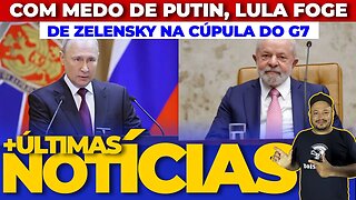 COM MEDO DE PUTIN, LULA FOGE DE ZELENSKY NA CÚPULA DO G7