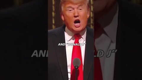 Trump Shuts Down Comedian Over Insulting Remarks About His Hair #shorts