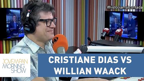 A treta entre Cristiane Dias e William Waack | Morning Show