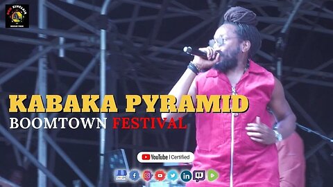 Official Boomtown Festival Kabaka Pyramid Live 2023