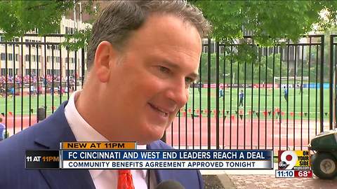 FC Cincinnati, West End officially partners