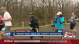 Snake Run held on Turkey Mountain