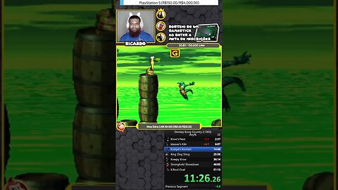 Speedrun Donkey Kong Country 2 Any% 49:56