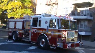 Brand New FDNY Engine 273 Responding to an EMS Run
