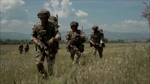 Paratroopers from various NATO Allies exercise in North Macedonia