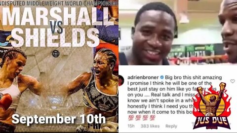 Claressa Shields vs Savannah Marshall UNDISPUTED Sept 10th | Adrien Broner message to Floyd | #TWT