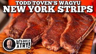 Todd Toven's Wagyu New York Strips | Blackstone Griddles