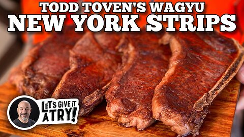 Todd Toven's Wagyu New York Strips | Blackstone Griddles