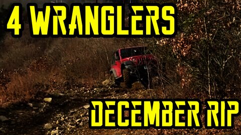 4 Wranglers off-roading highlights (December) private property and power lines Weivision DVR