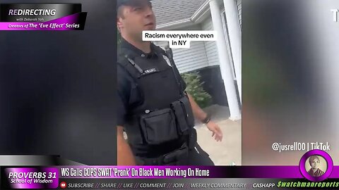 WS Calls C0PS SWAT 'Prank' On Black Men Working On Home