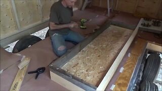 Rain On My Tiny Home And Framing In The Wheel Well