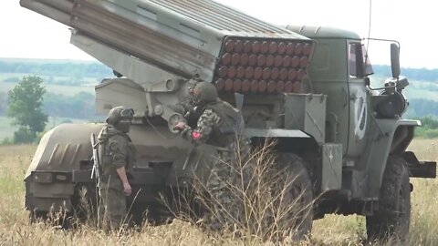 Central MD's BM-21 "Grad" MLRS Regiment Destroys Ukrainian HVT's