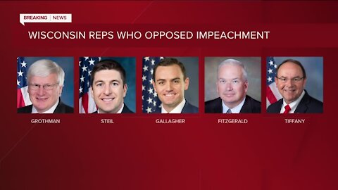 How Wisconsin's representatives voted in impeachment of President Trump