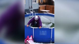 Epic Winter Pool Fail