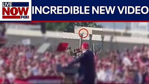 NEW VIDEO: POV of alleged Trump rally shooter moving across roof from stage
