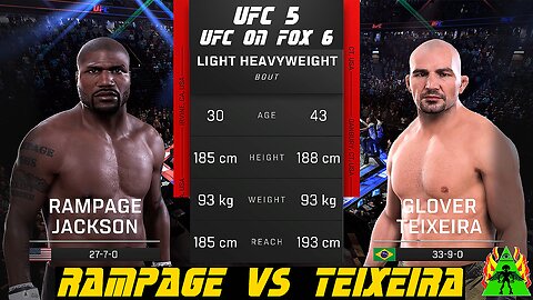 UFC 5 - RAMPAGE VS TEIXEIRA