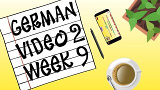 New German Sentences! \\ Week: 9 Video: 2 // Learn German with Tongue Bit!